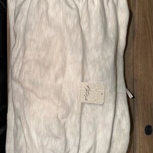 Free People Ivory/Off-White Cropped Tube Top